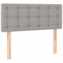 Boxspringbett mit hellgrauer Stoffmatratze 90x200 cm von vidaXL, Betten und Lattenroste - Ref: Foro24-3140905, Preis: 304,59 ...