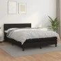 Boxspringbett mit schwarzer Kunstledermatratze 140x190 cm von vidaXL, Betten und Lattenroste - Ref: Foro24-3140999, Preis: 45...