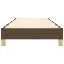 Brown fabric bed frame 90x200 cm by vidaXL, Beds and slatted bases - Ref: Foro24-3120585, Price: 75,19 €, Discount: %