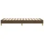 Brown fabric bed frame 90x200 cm by vidaXL, Beds and slatted bases - Ref: Foro24-3120585, Price: 75,19 €, Discount: %