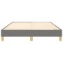 Dark gray fabric bed frame 140x190 cm by vidaXL, Beds and slatted bases - Ref: Foro24-3120607, Price: 123,90 €, Discount: %