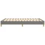 Bettrahmen aus dunkelgrauem Stoff, 140 x 190 cm von vidaXL, Betten und Lattenroste - Ref: Foro24-3120607, Preis: 125,34 €, Ra...