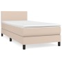 Boxspringbett mit Cappuccino-Kunstledermatratze 90x200 cm von vidaXL, Betten und Lattenroste - Ref: Foro24-3140986, Preis: 31...