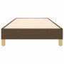 Brown fabric bed frame 90x190 cm by vidaXL, Beds and slatted bases - Ref: Foro24-3120577, Price: 74,60 €, Discount: %
