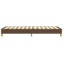 Brauner Stoffbettrahmen 90x190 cm von vidaXL, Betten und Lattenroste - Ref: Foro24-3120577, Preis: 74,60 €, Rabatt: %