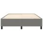 Dark gray fabric bed frame 140x190 cm by vidaXL, Beds and slatted bases - Ref: Foro24-3120855, Price: 117,19 €, Discount: %