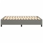 Dark gray fabric bed frame 140x190 cm by vidaXL, Beds and slatted bases - Ref: Foro24-3120855, Price: 122,74 €, Discount: %