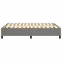 Dark gray fabric bed frame 140x190 cm by vidaXL, Beds and slatted bases - Ref: Foro24-3120855, Price: 117,19 €, Discount: %