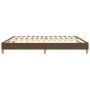 Brown fabric bed frame 160x200 cm by vidaXL, Beds and slatted bases - Ref: Foro24-3120625, Price: 106,04 €, Discount: %