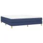 Blauer Stoffbettrahmen 180x200 cm von vidaXL, Betten und Lattenroste - Ref: Foro24-3120636, Preis: 136,69 €, Rabatt: %
