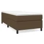 Brown fabric bed frame 90x190 cm by vidaXL, Beds and slatted bases - Ref: Foro24-3120825, Price: 102,54 €, Discount: %
