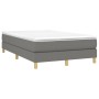 Dunkelgrauer Stoffbettrahmen 120x200 cm von vidaXL, Betten und Lattenroste - Ref: Foro24-3120599, Preis: 92,23 €, Rabatt: %