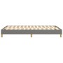 Dunkelgrauer Stoffbettrahmen 120x200 cm von vidaXL, Betten und Lattenroste - Ref: Foro24-3120599, Preis: 92,23 €, Rabatt: %