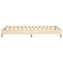 Cream fabric bed frame 120x200 cm by vidaXL, Beds and slatted bases - Ref: Foro24-3120603, Price: 101,80 €, Discount: %
