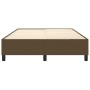 Bettgestell aus braunem Stoff, 140 x 200 cm von vidaXL, Betten und Lattenroste - Ref: Foro24-3120865, Preis: 121,97 €, Rabatt: %
