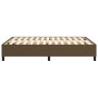 Bettgestell aus braunem Stoff, 140 x 200 cm von vidaXL, Betten und Lattenroste - Ref: Foro24-3120865, Preis: 121,97 €, Rabatt: %