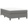 Estructura de cama de tela gris oscuro 120x200 cm de vidaXL, Camas y somieres - Ref: Foro24-3120847, Precio: 122,04 €, Descue...