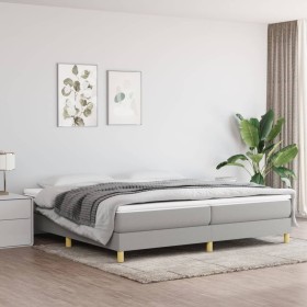 Hellgrauer Stoffbettrahmen 200x200 cm von vidaXL, Betten und Lattenroste - Ref: Foro24-3120638, Preis: 106,01 €, Rabatt: %