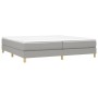 Hellgrauer Stoffbettrahmen 200x200 cm von vidaXL, Betten und Lattenroste - Ref: Foro24-3120638, Preis: 105,40 €, Rabatt: %