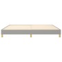 Light gray fabric bed frame 200x200 cm by vidaXL, Beds and slatted bases - Ref: Foro24-3120638, Price: 105,40 €, Discount: %