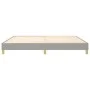 Light gray fabric bed frame 200x200 cm by vidaXL, Beds and slatted bases - Ref: Foro24-3120638, Price: 103,89 €, Discount: %