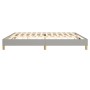 Hellgrauer Stoffbettrahmen 200x200 cm von vidaXL, Betten und Lattenroste - Ref: Foro24-3120638, Preis: 105,40 €, Rabatt: %