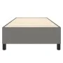Dark gray fabric bed frame 100x200 cm by vidaXL, Beds and slatted bases - Ref: Foro24-3120839, Price: 92,78 €, Discount: %