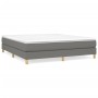 Dark gray fabric bed frame 160x200 cm by vidaXL, Beds and slatted bases - Ref: Foro24-3120623, Price: 111,80 €, Discount: %