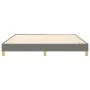 Dark gray fabric bed frame 160x200 cm by vidaXL, Beds and slatted bases - Ref: Foro24-3120623, Price: 103,61 €, Discount: %