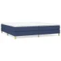 Blue taupe gray fabric bed frame 200x200 cm by vidaXL, Beds and slatted bases - Ref: Foro24-3120644, Price: 97,93 €, Discount: %