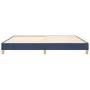 Blue taupe gray fabric bed frame 200x200 cm by vidaXL, Beds and slatted bases - Ref: Foro24-3120644, Price: 97,93 €, Discount: %
