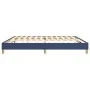 Blue taupe gray fabric bed frame 200x200 cm by vidaXL, Beds and slatted bases - Ref: Foro24-3120644, Price: 97,93 €, Discount: %