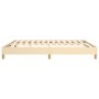 Cream fabric bed frame 180x200 cm by vidaXL, Beds and slatted bases - Ref: Foro24-3120635, Price: 130,92 €, Discount: %