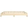 Cream fabric bed frame 180x200 cm by vidaXL, Beds and slatted bases - Ref: Foro24-3120635, Price: 127,55 €, Discount: %