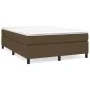 Bettgestell aus braunem Stoff, 140 x 190 cm von vidaXL, Betten und Lattenroste - Ref: Foro24-3120857, Preis: 119,69 €, Rabatt: %