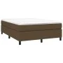 Bettgestell aus braunem Stoff, 140 x 190 cm von vidaXL, Betten und Lattenroste - Ref: Foro24-3120857, Preis: 119,69 €, Rabatt: %