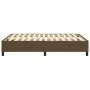 Bettgestell aus braunem Stoff, 140 x 190 cm von vidaXL, Betten und Lattenroste - Ref: Foro24-3120857, Preis: 119,69 €, Rabatt: %
