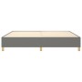 Dark gray fabric bed frame 140x190 cm by vidaXL, Beds and slatted bases - Ref: Foro24-3120954, Price: 114,66 €, Discount: %
