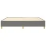 Dark gray fabric bed frame 140x190 cm by vidaXL, Beds and slatted bases - Ref: Foro24-3120954, Price: 113,38 €, Discount: %
