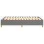 Dark gray fabric bed frame 140x190 cm by vidaXL, Beds and slatted bases - Ref: Foro24-3120954, Price: 114,66 €, Discount: %