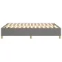 Dark gray fabric bed frame 140x190 cm by vidaXL, Beds and slatted bases - Ref: Foro24-3120954, Price: 113,38 €, Discount: %