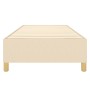 Estructura de cama de tela color crema 90x200 cm de vidaXL, Camas y somieres - Ref: Foro24-3120934, Precio: 91,04 €, Descuent...