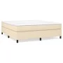 Cream fabric bed frame 180x200 cm by vidaXL, Beds and slatted bases - Ref: Foro24-3120883, Price: 131,77 €, Discount: %