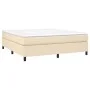 Cream fabric bed frame 180x200 cm by vidaXL, Beds and slatted bases - Ref: Foro24-3120883, Price: 131,77 €, Discount: %