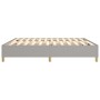 Light gray fabric bed frame 200x200 cm by vidaXL, Beds and slatted bases - Ref: Foro24-3120985, Price: 116,87 €, Discount: %