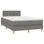 Boxspringbett mit dunkelgrauer Stoffmatratze 120x200 cm von vidaXL, Betten und Lattenroste - Ref: Foro24-3140922, Preis: 380,...