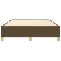 Brown fabric bed frame 140x200 cm by vidaXL, Beds and slatted bases - Ref: Foro24-3120964, Price: 121,62 €, Discount: %