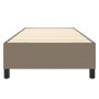 Taupe gray fabric bed frame 90x200 cm by vidaXL, Beds and slatted bases - Ref: Foro24-3120834, Price: 111,66 €, Discount: %