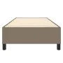 Taupegrauer Bettrahmen aus Stoff, 90 x 200 cm von vidaXL, Betten und Lattenroste - Ref: Foro24-3120834, Preis: 101,88 €, Raba...