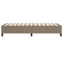 Taupe gray fabric bed frame 90x200 cm by vidaXL, Beds and slatted bases - Ref: Foro24-3120834, Price: 111,66 €, Discount: %
